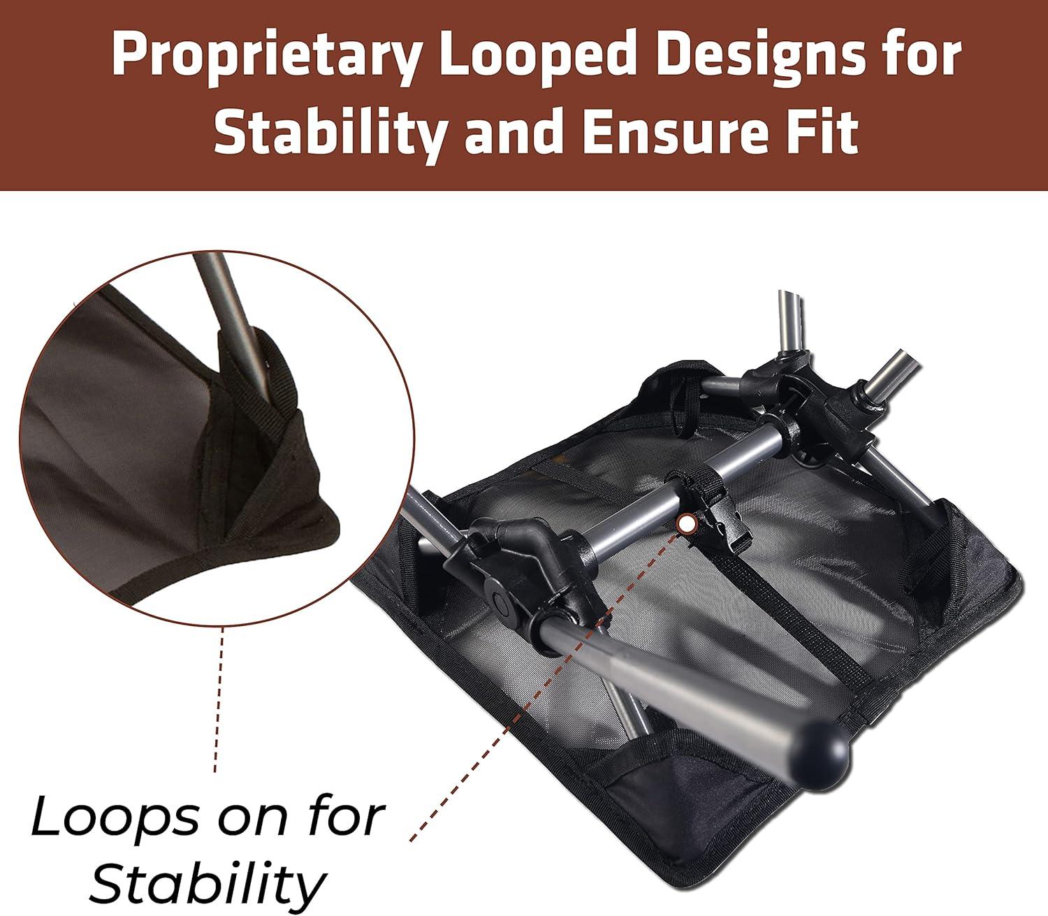 imageTREKOLOGY YIZILITE AntiSinking Sand Cover ampamp Ground Sheet for Camping Chairs Fit YIZILITE Camping Backpacking Chairs