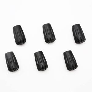 TREKOLOGY Trekking Pole Tips – Walking Sticks Replacement Tip Protectors – 11mm Hole Diameter – Fit Most Standard Hiking Poles(6pc Pack)