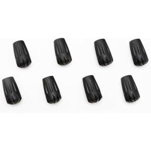 TREKOLOGY Trekking Pole Tips – Walking Sticks Replacement Tip Protectors – 11mm Hole Diameter – Fit Most Standard Hiking Poles(8pc Pack)