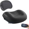 imageTREKOLOGY Ultralight Inflatable Camping Pillow Set  ALUFT 20 Black ampamp ALUFT Plus Series  Perfect for Camping Hike Backpack Tirp  Includes 2 Travel Pillows Strap and Carry Bag
