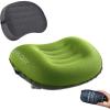 imageTREKOLOGY Ultralight Inflatable Camping Pillow Set  ALUFT 20 Green ampamp ALUFT Plus Series  Perfect for Camping Hike Backpack Tirp  Includes 2 Travel Pillows Strap and Carry Bag