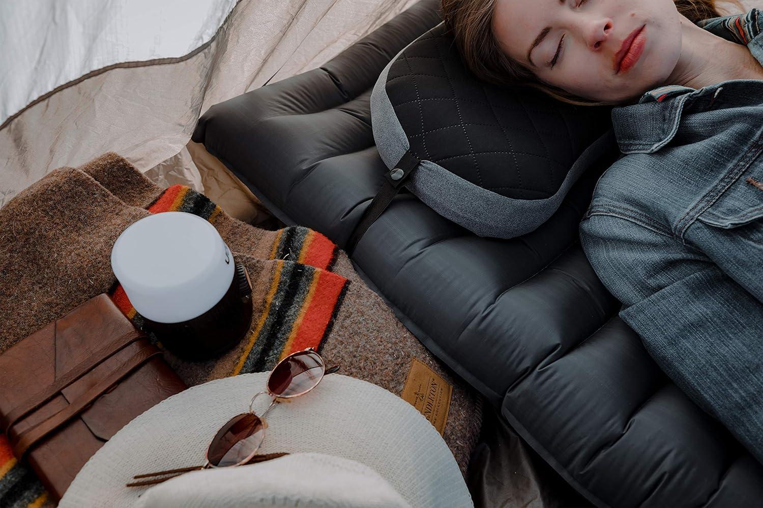 imageTREKOLOGY UL80 Sleeping pad ampamp Aluft Deluxe Pillow Inflatable Camping Sleeping Mat Ultralight Backpacking Pillow for Camping Hiking Travel Compact Lightweight Inflating Sleeping System